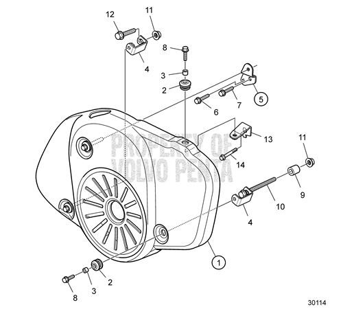 Bracket(V2) - Volvo Penta (3588731)