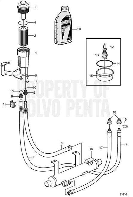 Fuel Pipe(V2) - Volvo Penta (3589017)