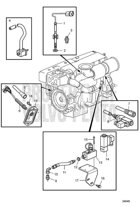 Engine Speed Sensor(V2) - Volvo Penta (3589140)