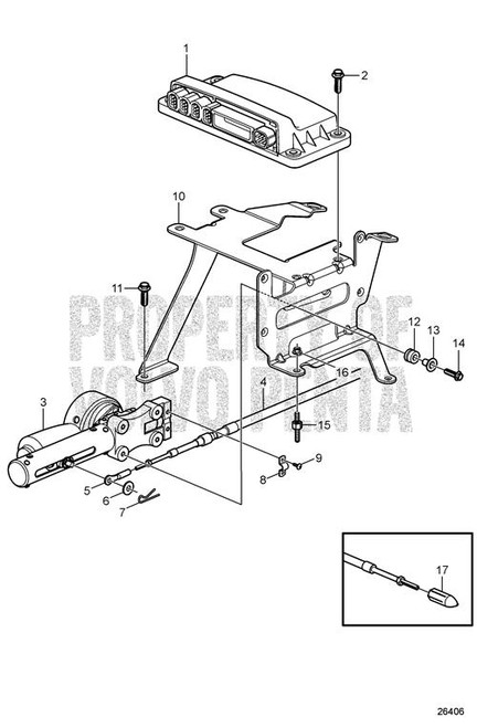 Spacer Screw(V2) - Volvo Penta (3594748)