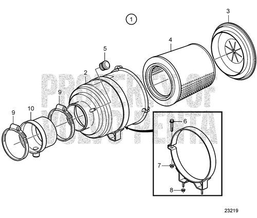 Bracket(V2) - Volvo Penta (3594758)