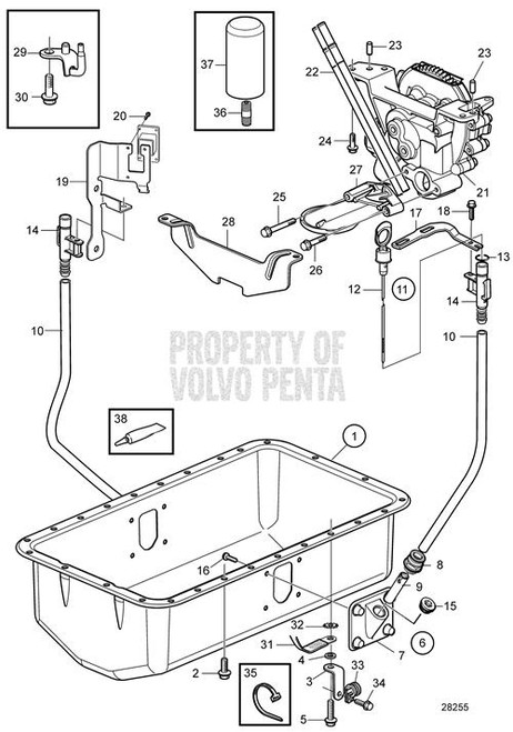 Charge Air Cooler(V2) - Volvo Penta (3808952)