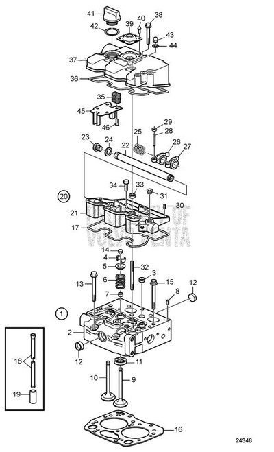 Cylinder Head Gasket(V2) - Volvo Penta (3809647)