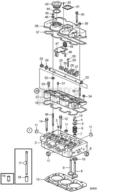 Stud(V2) - Volvo Penta (3809663)