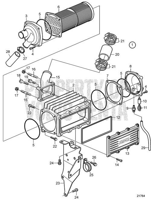 Bracket(V2) - Volvo Penta (3812944)