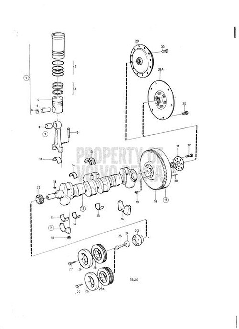 Piston Ring Kit - Volvo Penta (3817033)