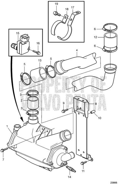 Bracket(V2) - Volvo Penta (3817121)