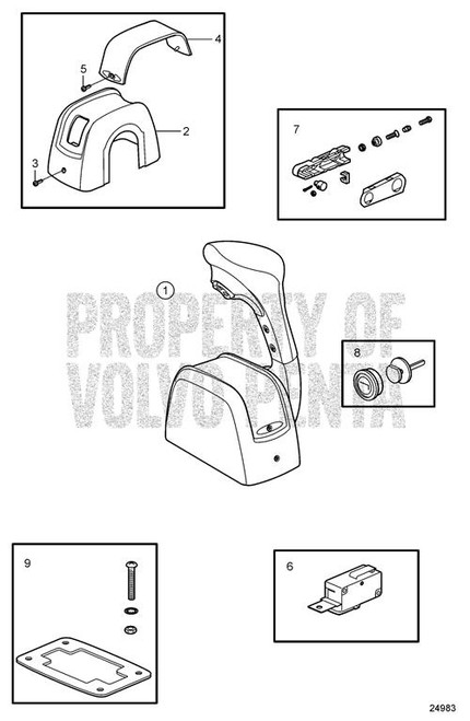 Flange Nut - Volvo Penta (3817720)