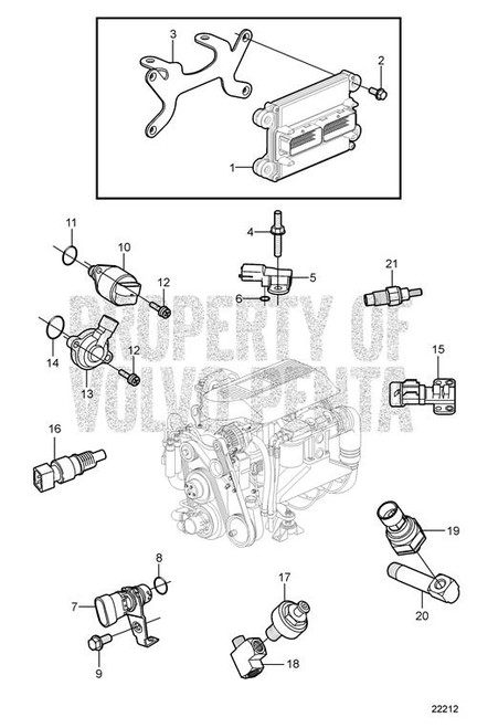 Module(V2) - Volvo Penta (3818623)