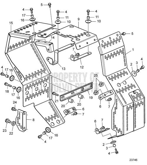 Bracket(V2) - Volvo Penta (3819961)