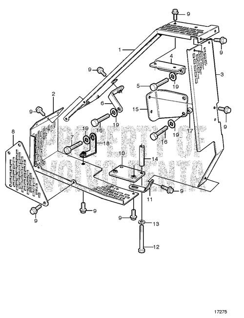 Bracket(V2) - Volvo Penta (3825177)