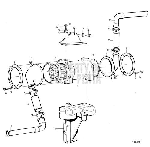 Bracket(V2) - Volvo Penta (3826058)