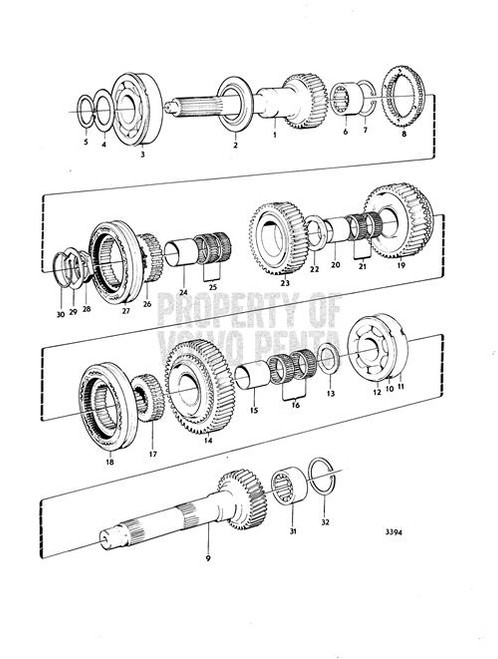 LOCK WASHER Volvo Penta (V2) (382779)