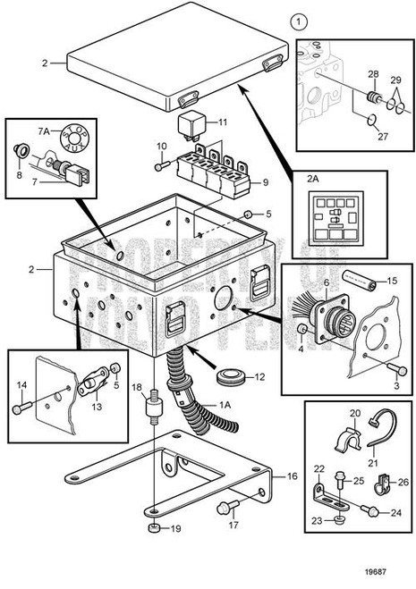 Bracket(V2) - Volvo Penta (3827951)