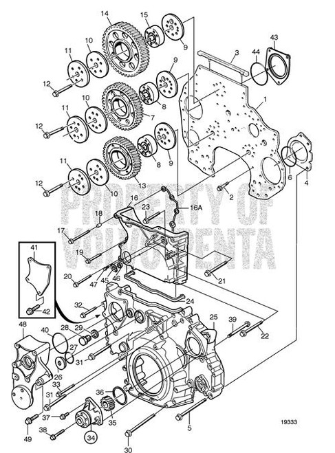 Cover(V2) - Volvo Penta (3828662)