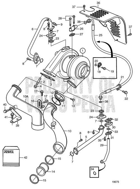 Charge Air Pipe(V2) - Volvo Penta (3832395)