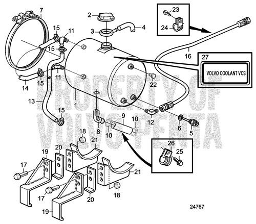 Bracket(V2) - Volvo Penta (3832725)