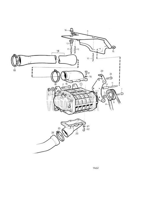 Sleeve(V2) - Volvo Penta (3836384)