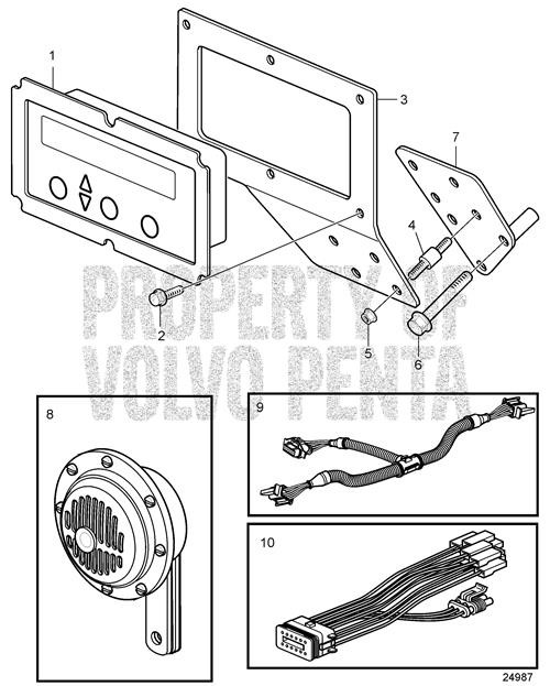 Bracket(V2) - Volvo Penta (3836697)