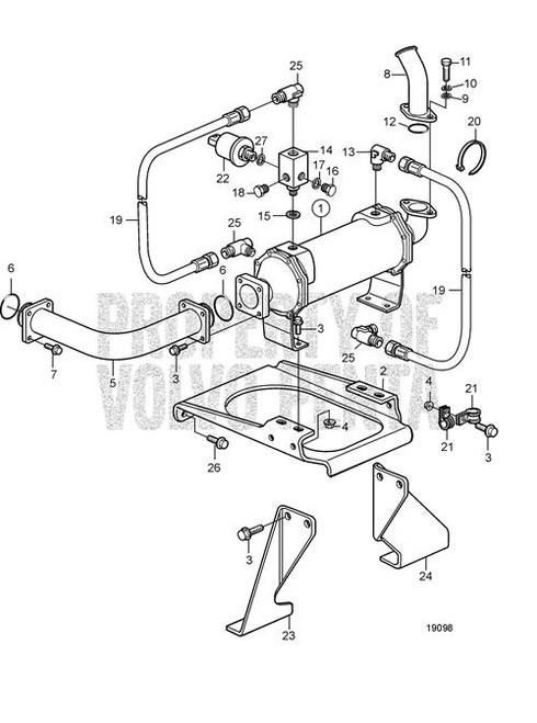 Bracket(V2) - Volvo Penta (3837734)