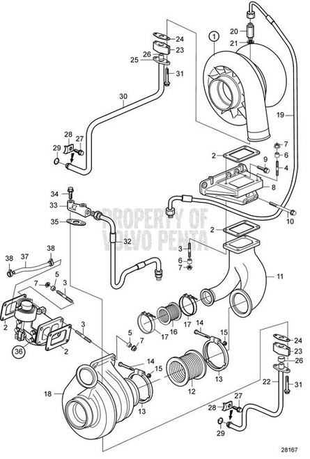 Bellows(V2) - Volvo Penta (3841253)