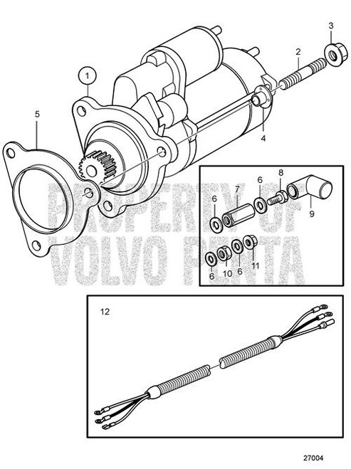 Cable Kit - Volvo Penta (3842130)