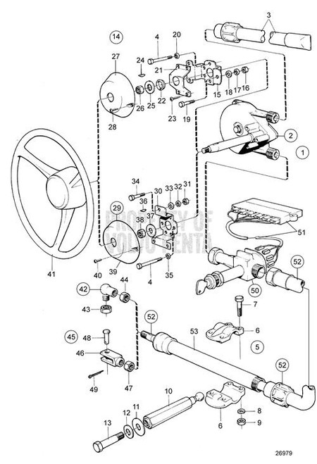 Steering Cable(V2) - Volvo Penta (3848359)