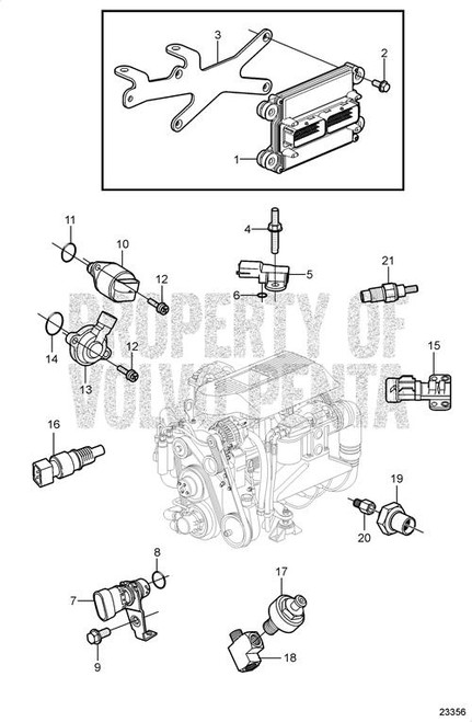 Wiring Harness(V2) - Volvo Penta (3848899)