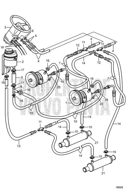 Suction Hose(V2) - Volvo Penta (3851508)