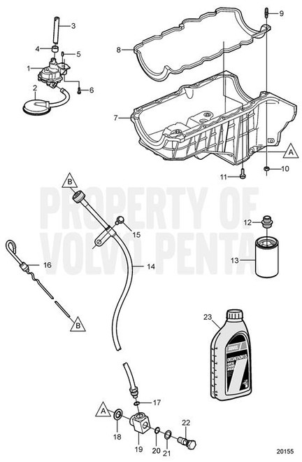 Fitting - Volvo Penta (3853174)