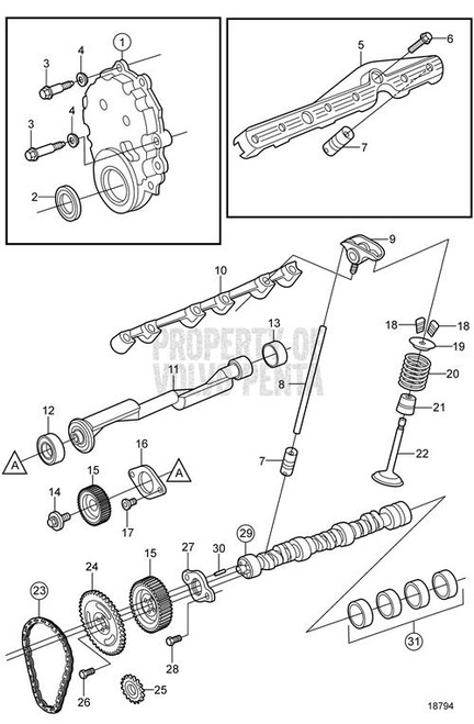 Bolt Volvo Penta - Volvo Penta (3854323)