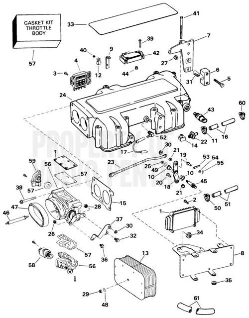 Elbow Volvo Penta - Volvo Penta (3854679)