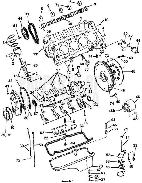 Bearing Volvo Penta (V2) - Volvo Penta (3855986)