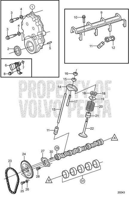 Sprocket(V2) - Volvo Penta (3856114)