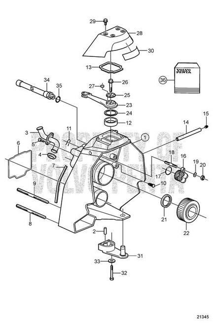 Cap Volvo Penta - Volvo Penta (3857238)