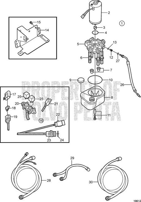 ELECTRICAL MOTOR Volvo Penta (3858071)