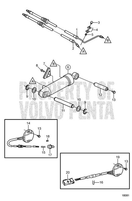 Pin - Volvo Penta (3859047)