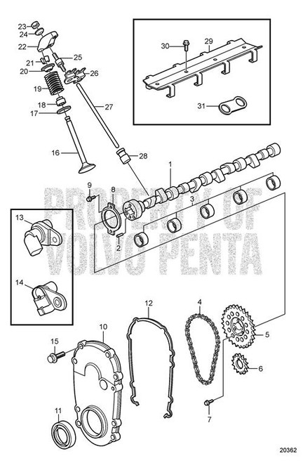 Sensor(V2) - Volvo Penta (3859082)