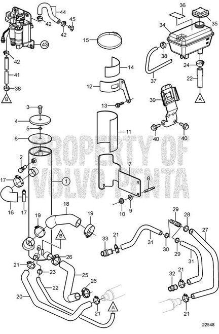 Bracket(V2) - Volvo Penta (3860905)