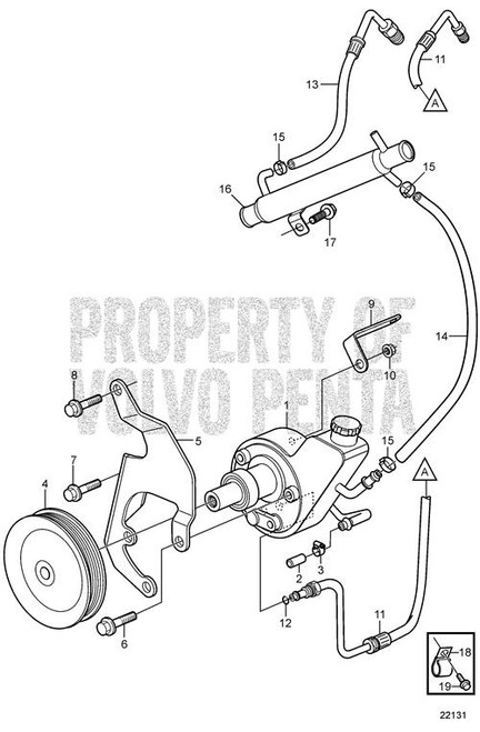 Hose - Volvo Penta (3862633)