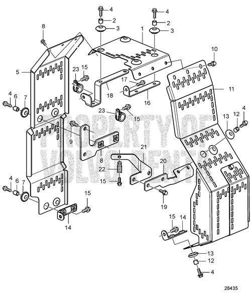 Bracket(V2) - Volvo Penta (3883529)