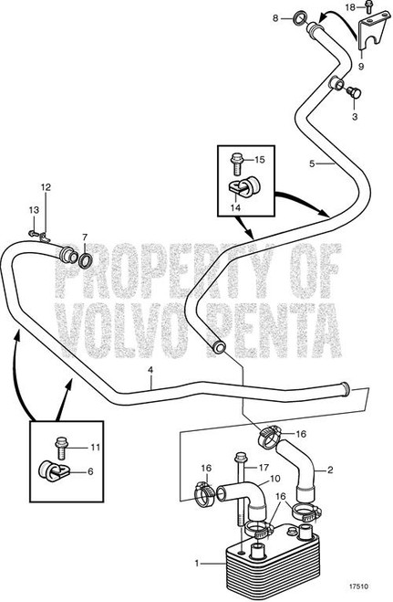 Oil Filter Housing(V2) - Volvo Penta (3978185)