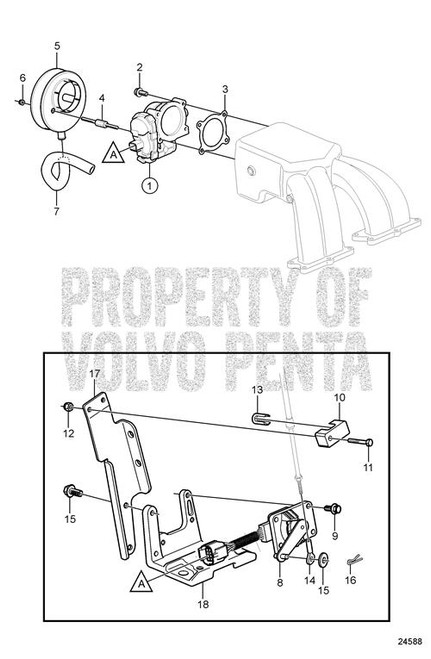 Flame Shield(V2) - Volvo Penta (40005096)