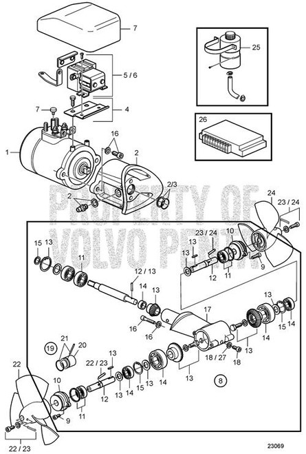 Relay - Volvo Penta - 41100670 (4110670)