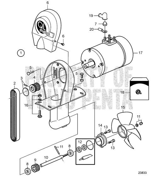 Tooth Belt - Volvo Penta (41100787)