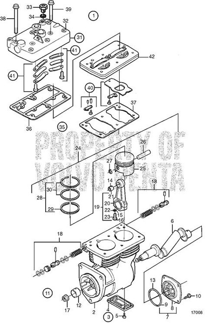 Pressure Hose(V2) - Volvo Penta (425955)