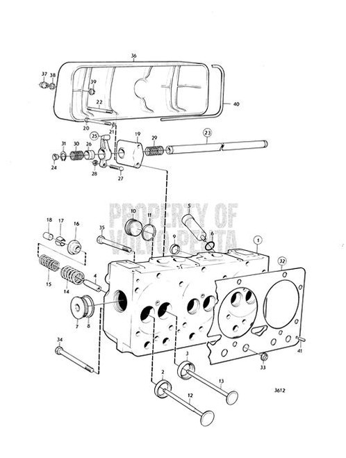 Valve Spring Washer(V2) - Volvo Penta (466382)