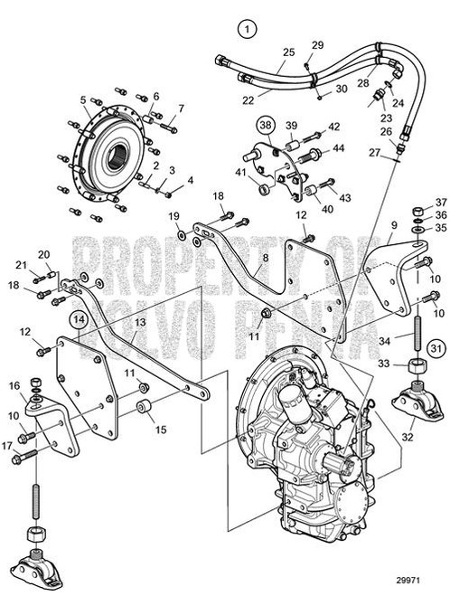Spacer Sleeve(V2) - Volvo Penta (60112159)