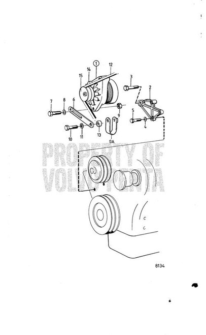 Alternator(V2) - Volvo Penta (6779713)