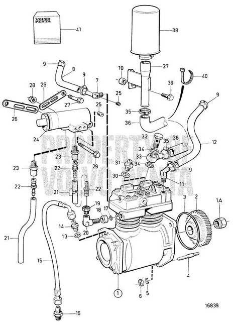 Compressor(V2) - Volvo Penta (8129779)